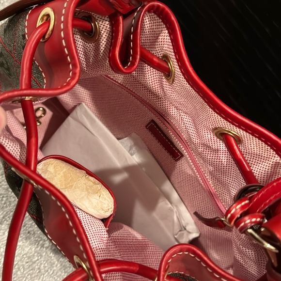 NWT Dooney & Bourke Drawstring Bucket Bag - Picture 2 of 5